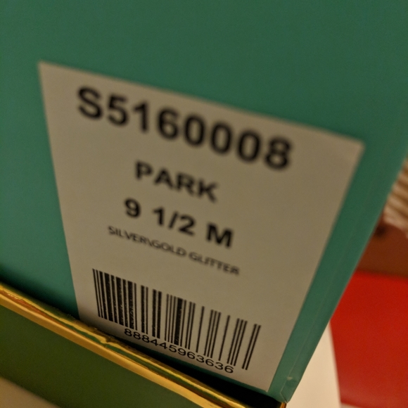 kate spade Shoes - Kate Spate Park Silver Heels